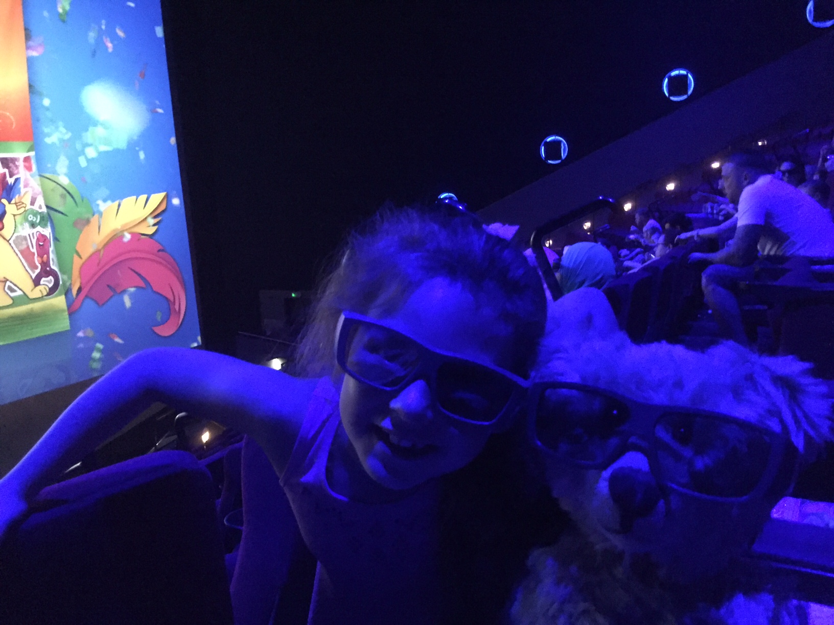 Dreaming - At the IMAX, all ready for 3D BFG