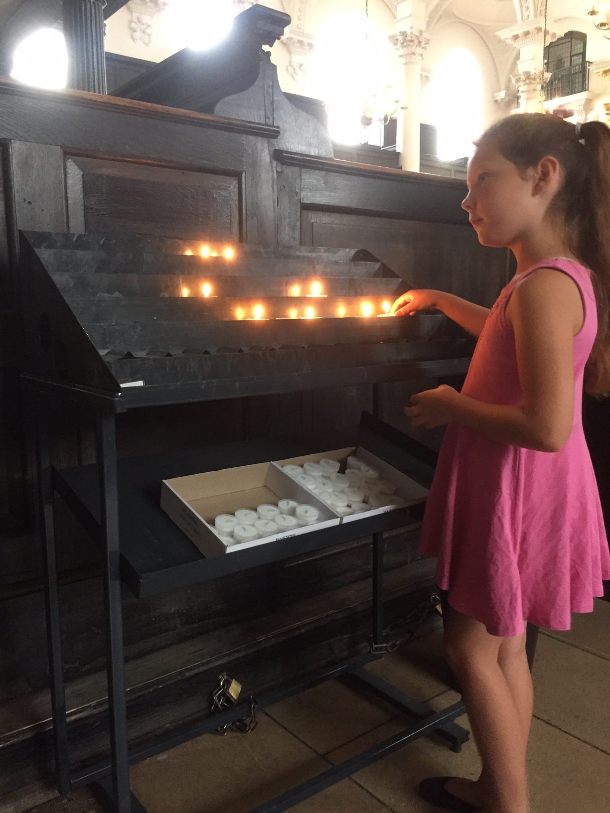 September: Kyla May Lighting a Candle for Diddley.