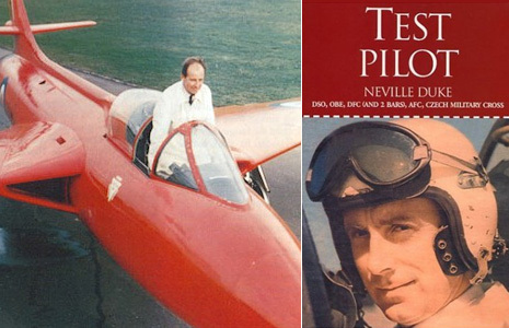 September 1954: Neville Duke Test Pilot.