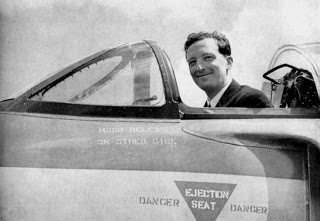 September 1954: Mike Lithgow - Test Pilot