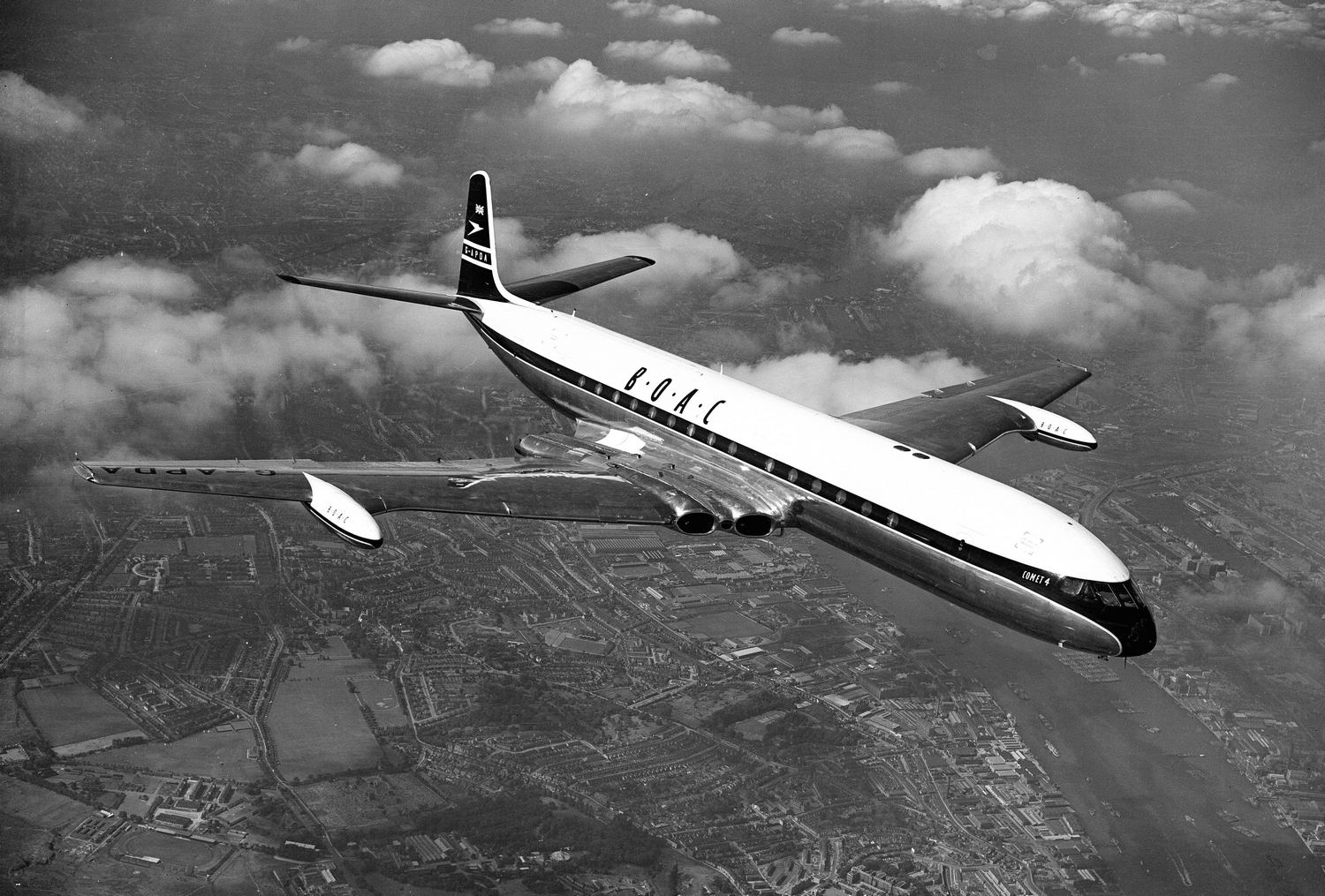 September 1954: BOAC Comet Airliner