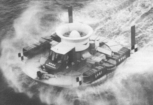 September 1954: The First Hovercraft.