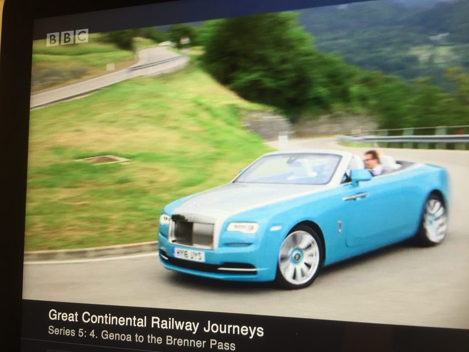 Bobby 2: The Best Car in the World. A Rolls Royce Dawn with Michael Portillo.
