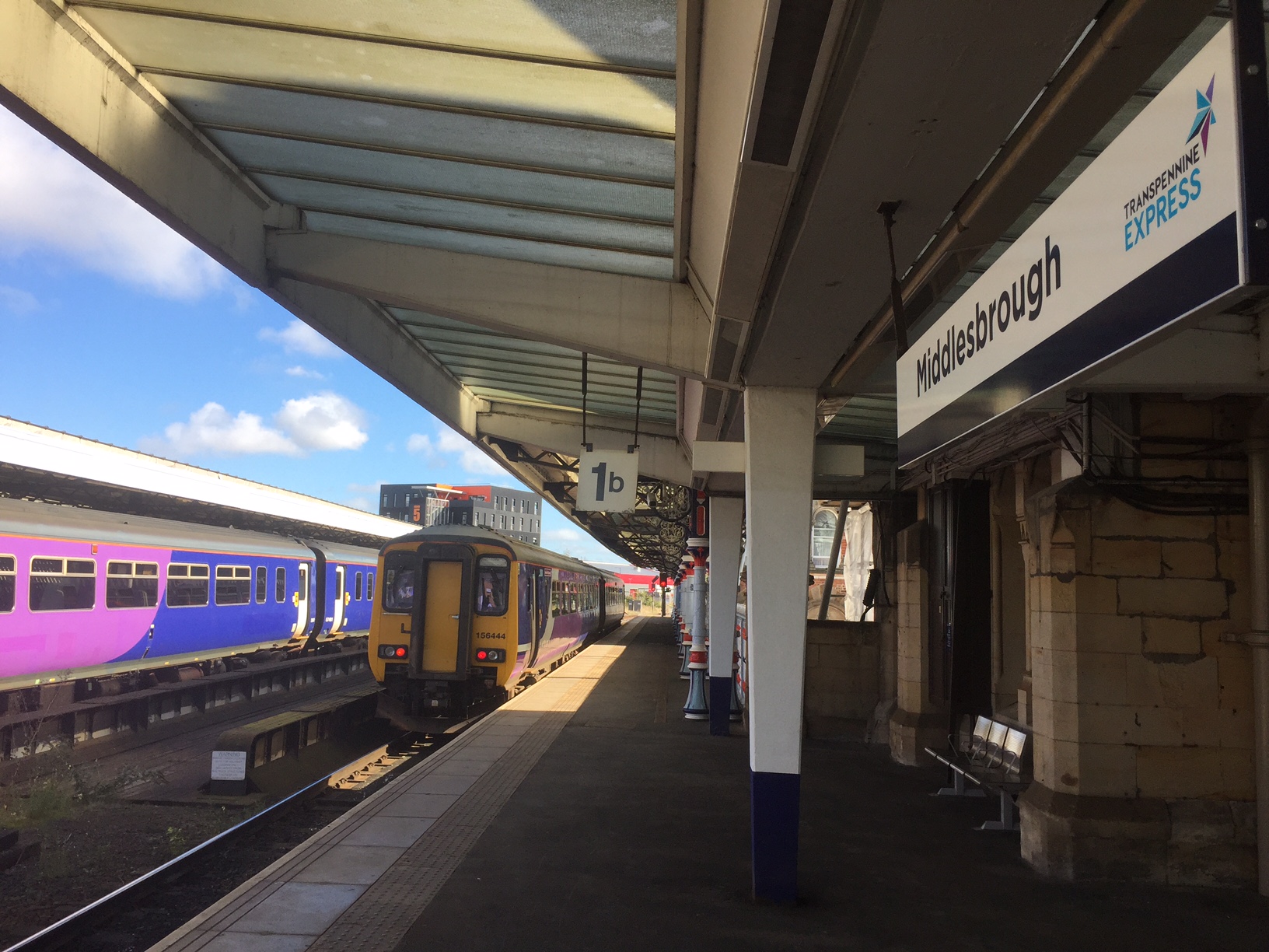 Middlesbrough Railway Station.