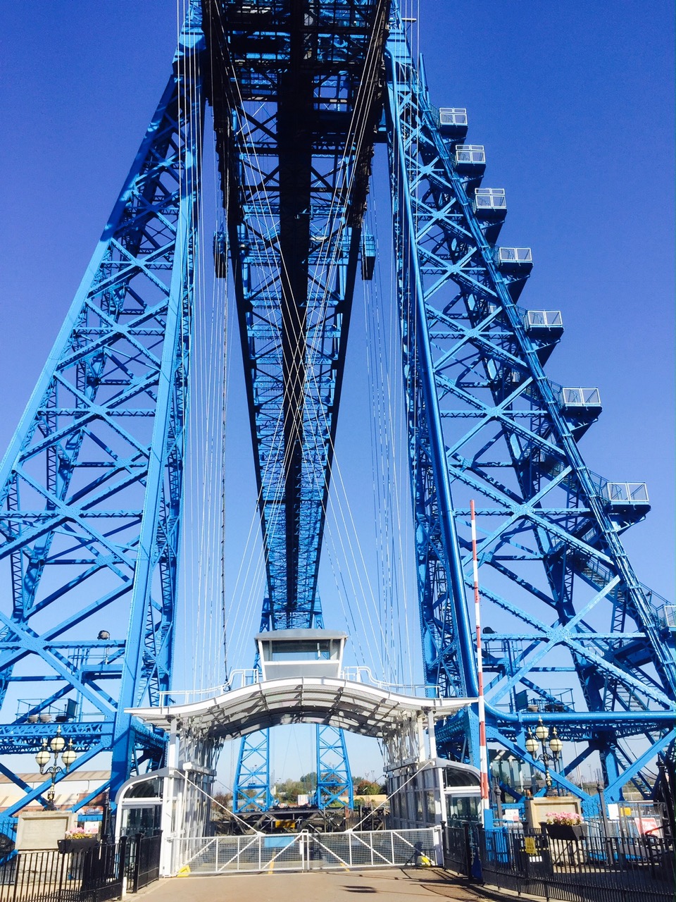 Middlesbrough's famous Transporter Bridge.