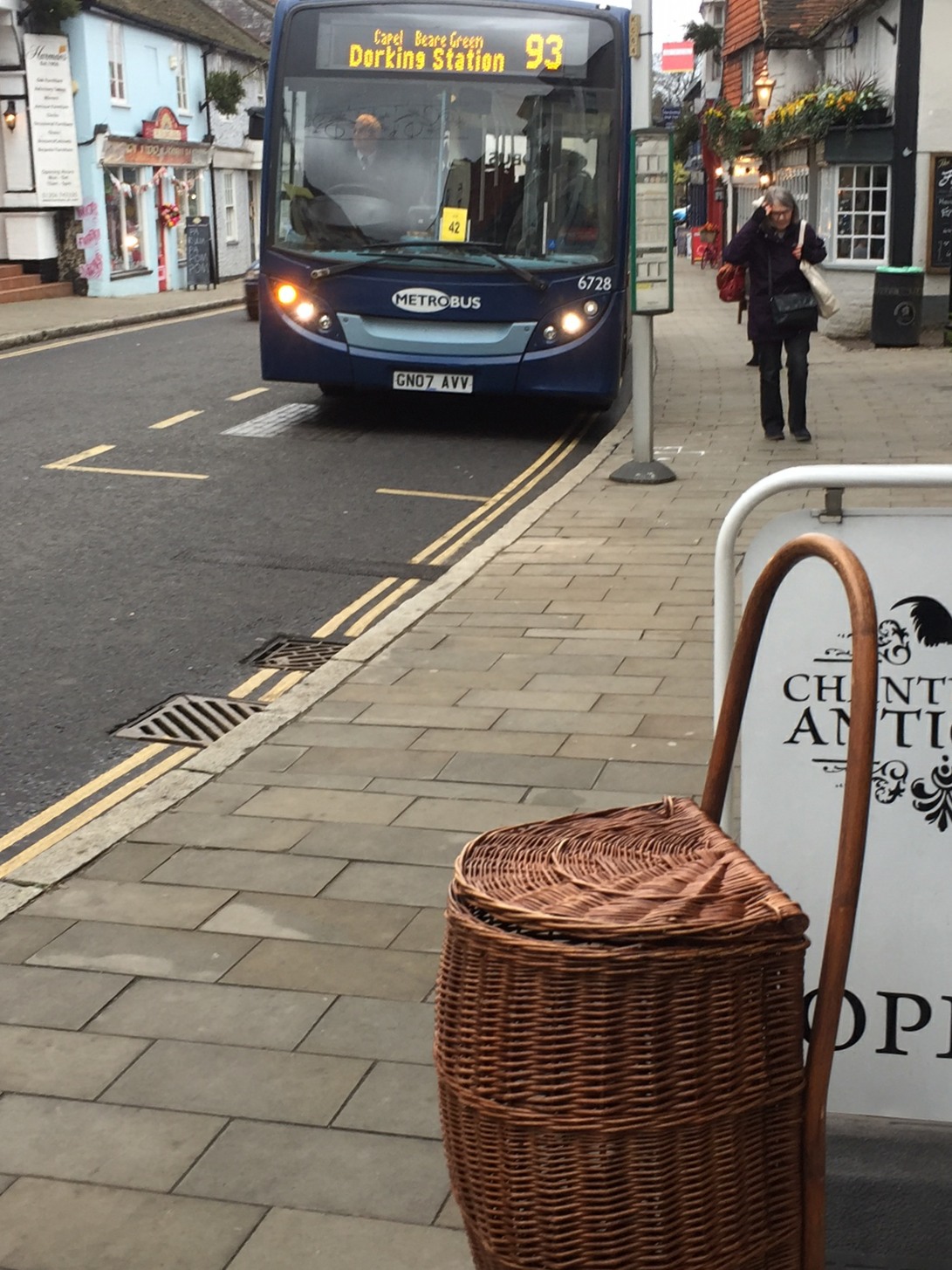 Old Bears - Metrobus No 93 Bus at Dorking.