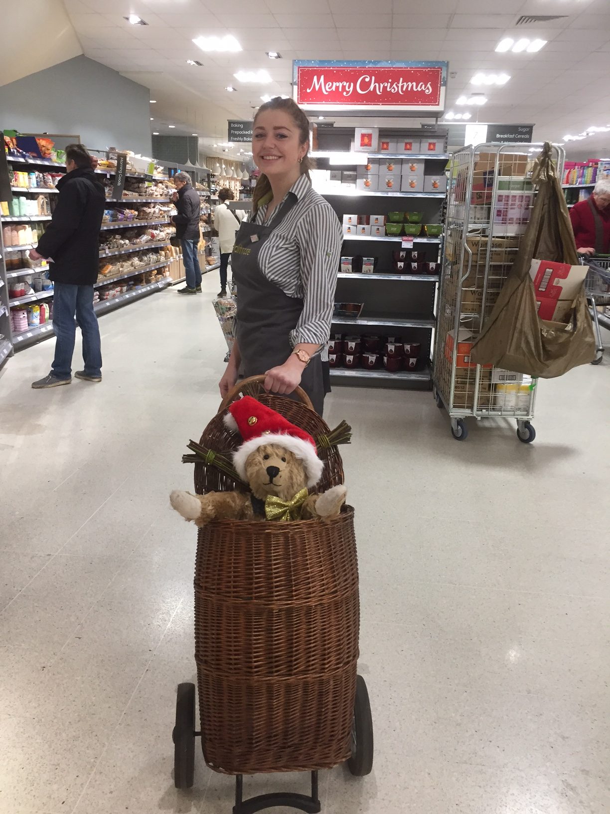 Old Bears - Eve and Bobby 2 in Waitrose.