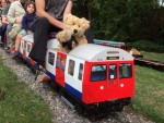 London Transport Museum: A railway especially for me. A tube train...