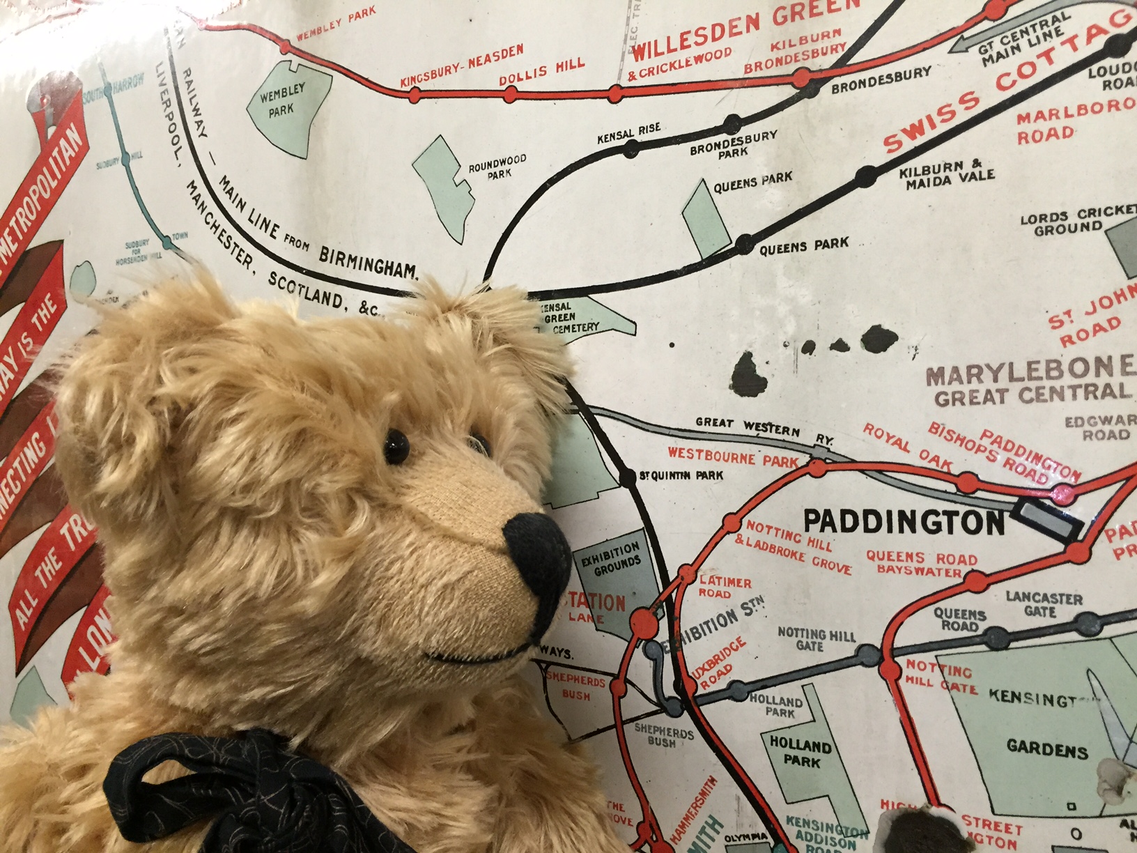 London Transport Museum: Found Paddington!
