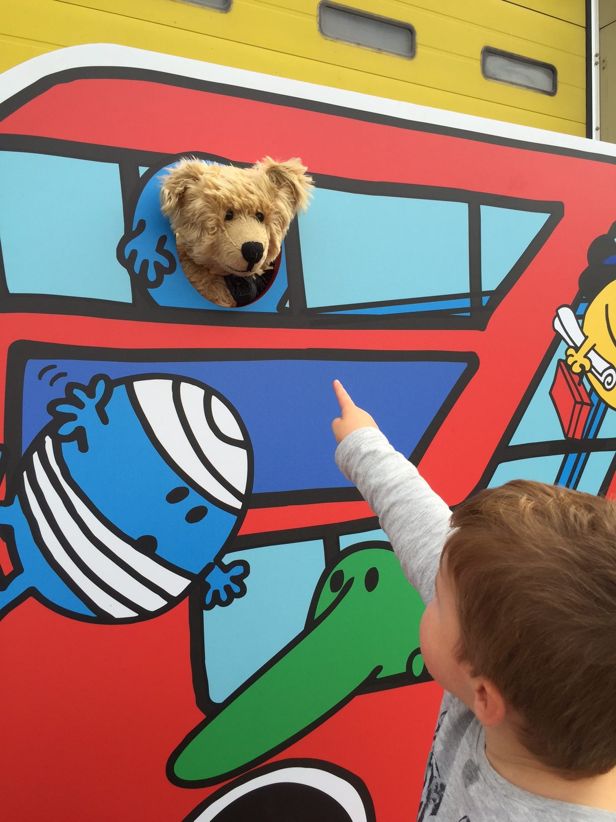 London Transport Museum: “Mummy… there’s a bear up there!’
