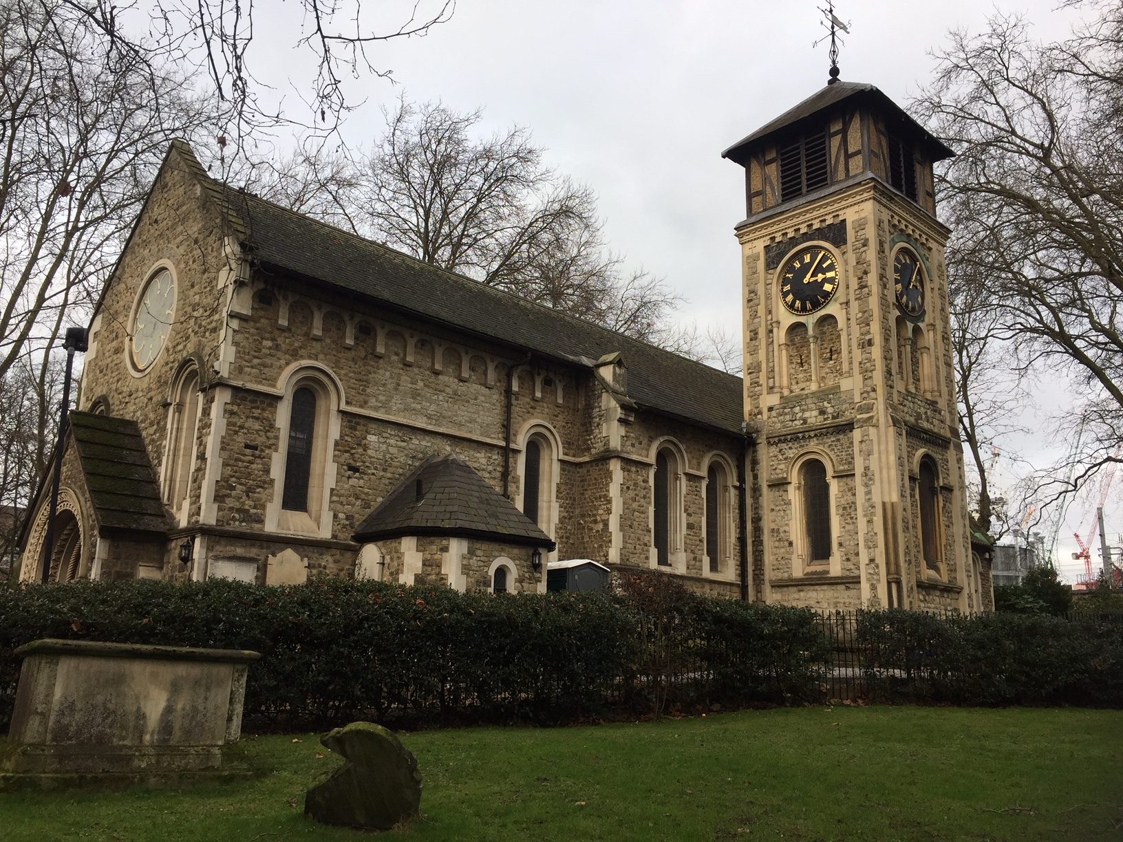 Continental Railway Journeys: St Pancras Church.