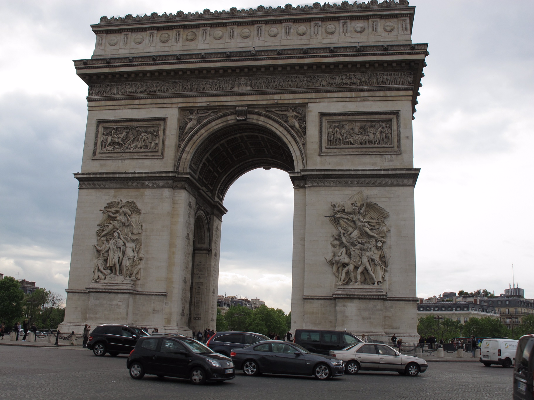 Paris: The Arc de Triomphe