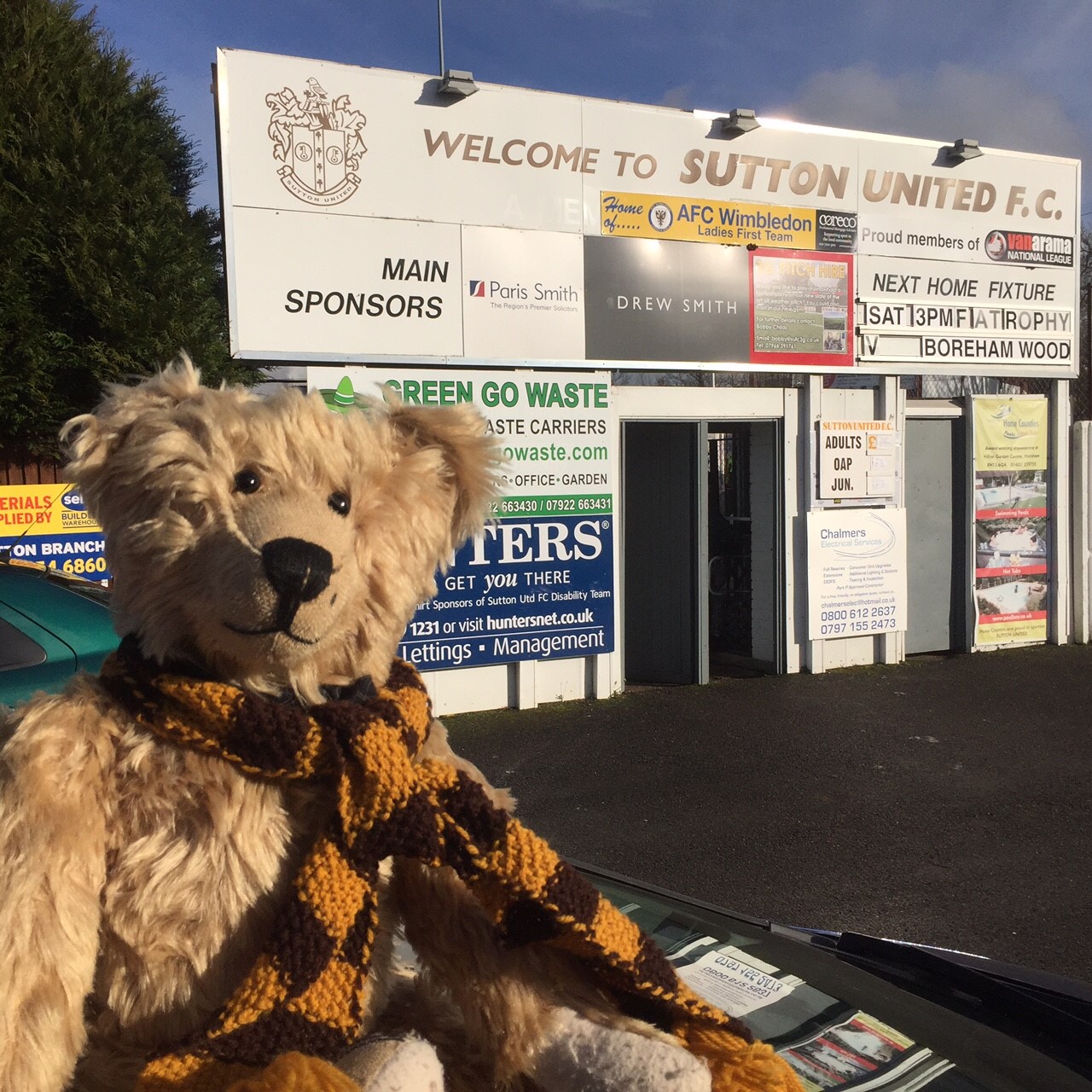 Sutton United: Outside Home!