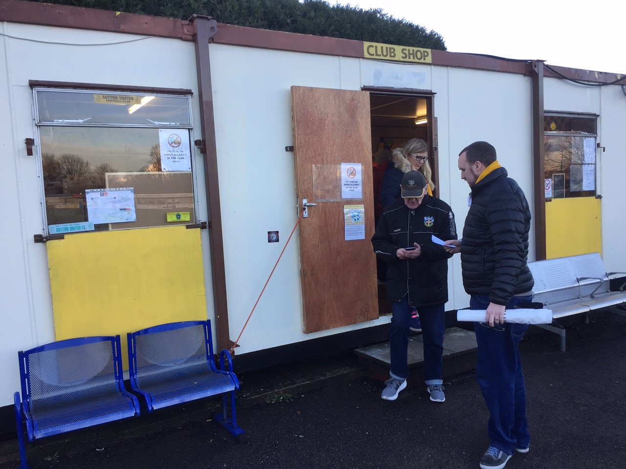 Sutton United: The Club Shop.