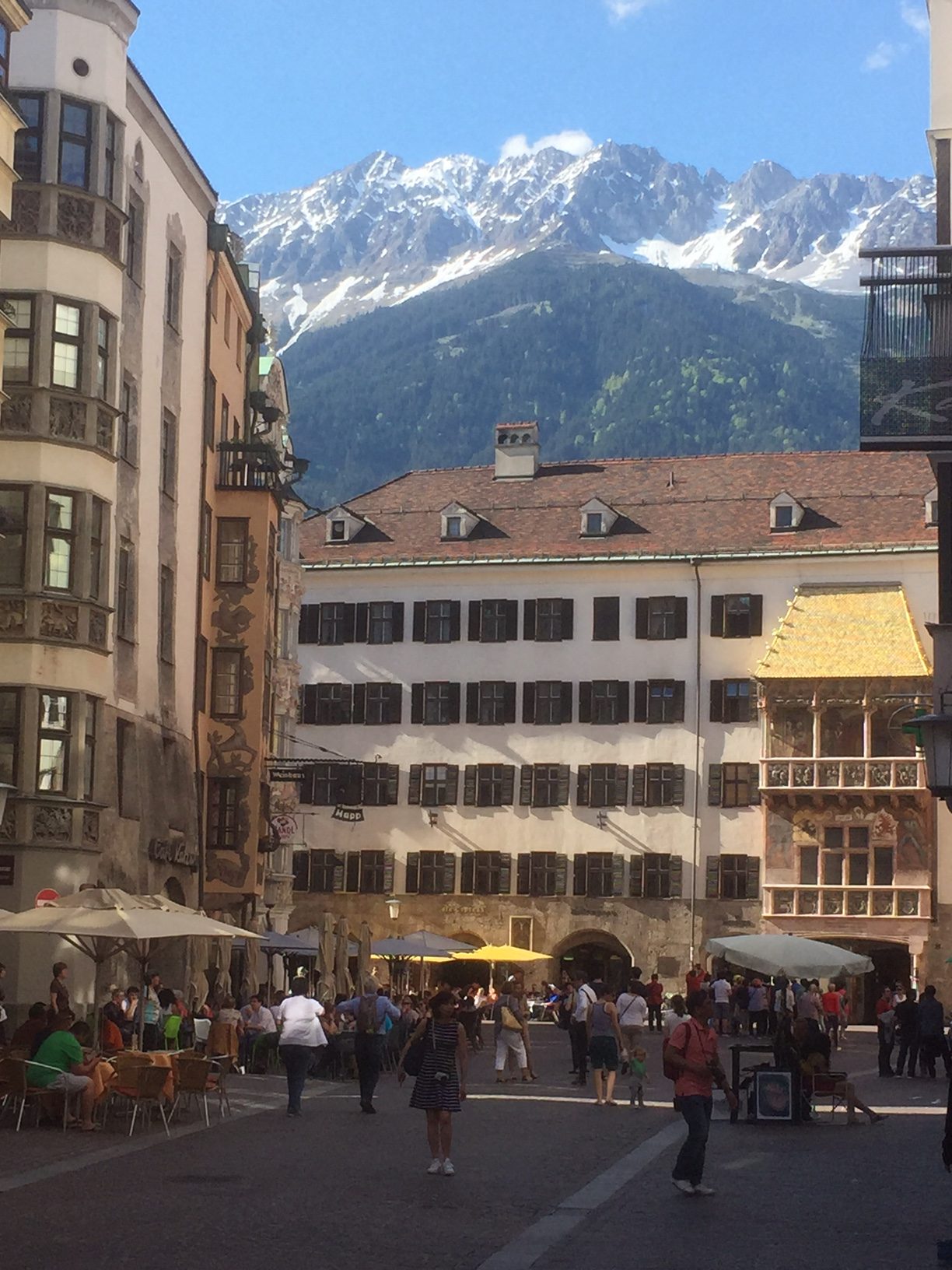 Austria: The famous Golden Roof in Innsbruck.