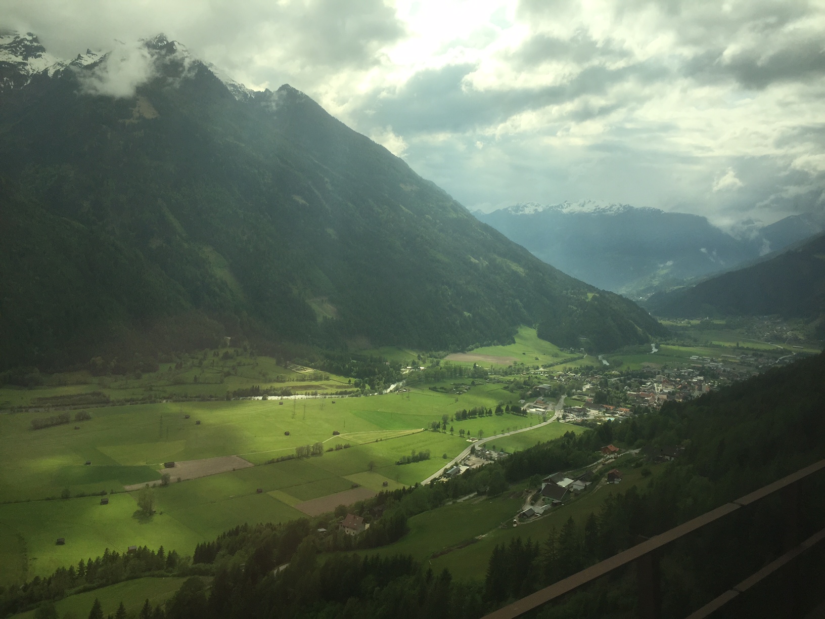 Austria: Nearing Spittall for Millstater am Zee. An unforgettable train ride.