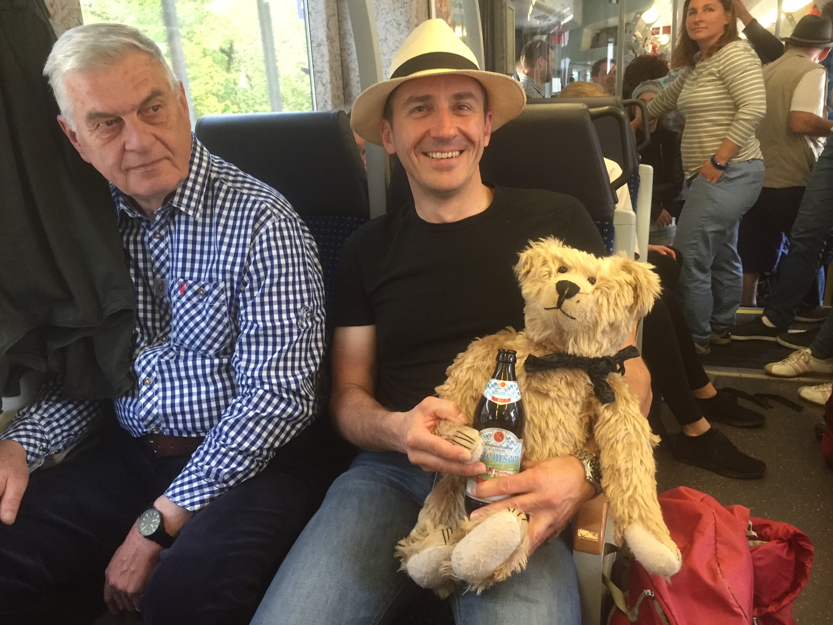 Paris to Munich: Gerhard… English football enthusiast extraordinaire.