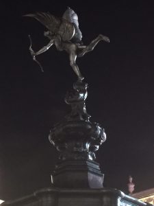 Piccadilly Circus. Statue of Anteros