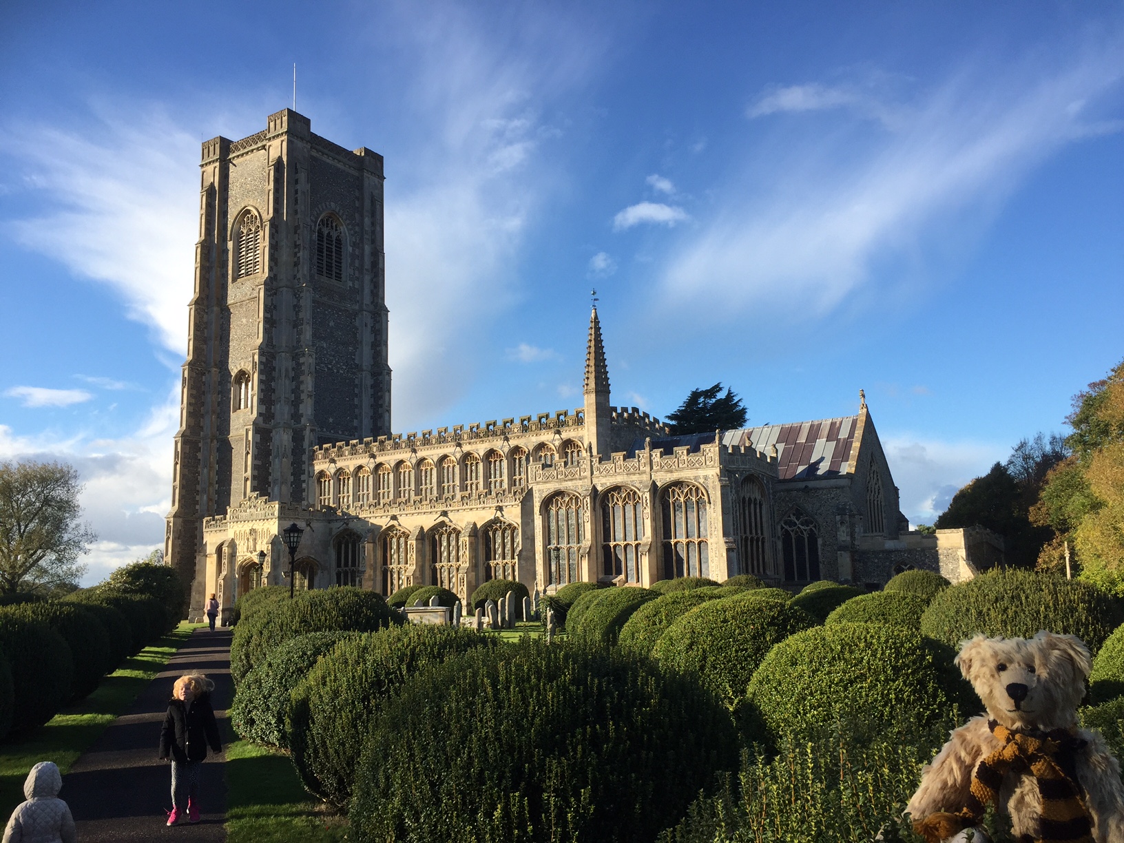 Suffolk: Too beautiful for words. St Peter and St Paul's church, Lavenham.