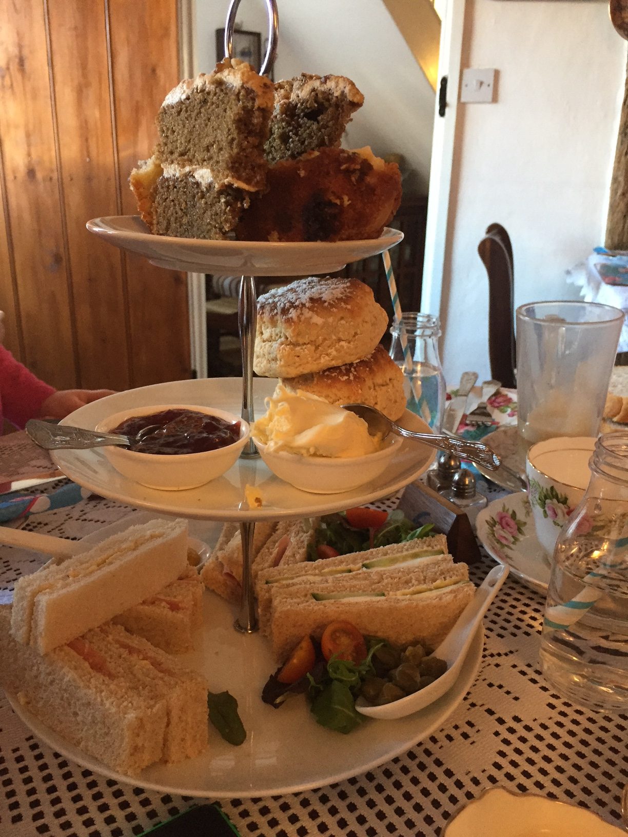 Suffolk: Lavenham High Tea - could do with it now.