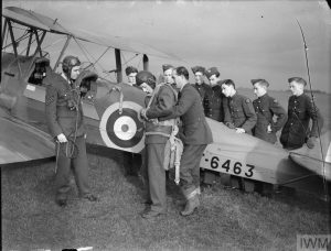 Ernie's War: De-Havilland Tiger Moth at Biggin Hill IWM CH5030.