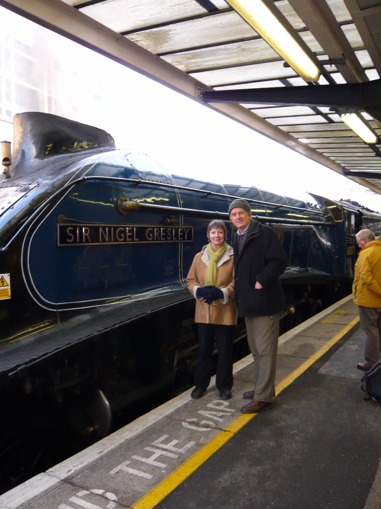 GAD. Generalised Anxiety Disorder: Lighting a Candle for Diddley - Bobby and Diddley by Sir Nigel Gresley.