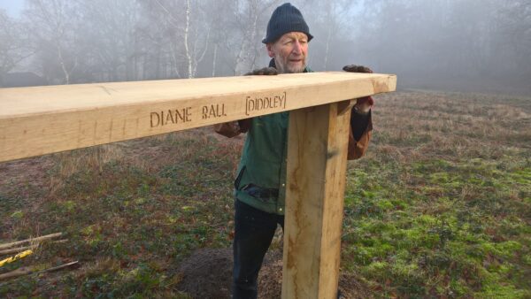 The Bench: Chris. National Trust Volunteer… "Chris of all trades".