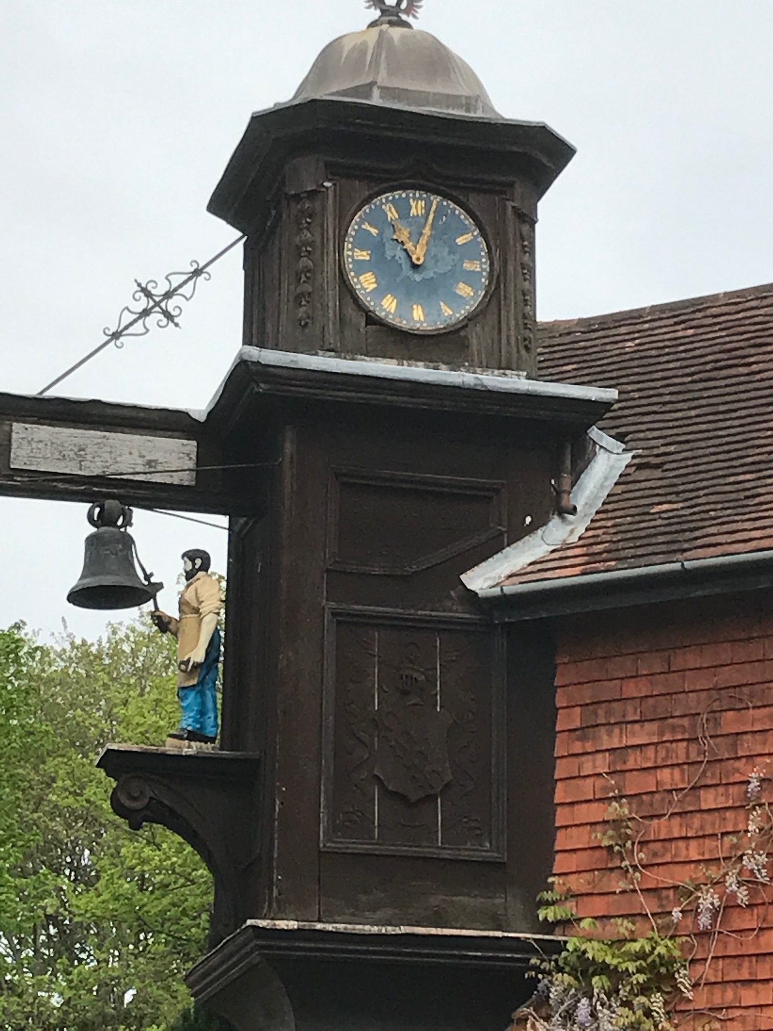 The Bench: Abinger Roughs - The Famous Clock.