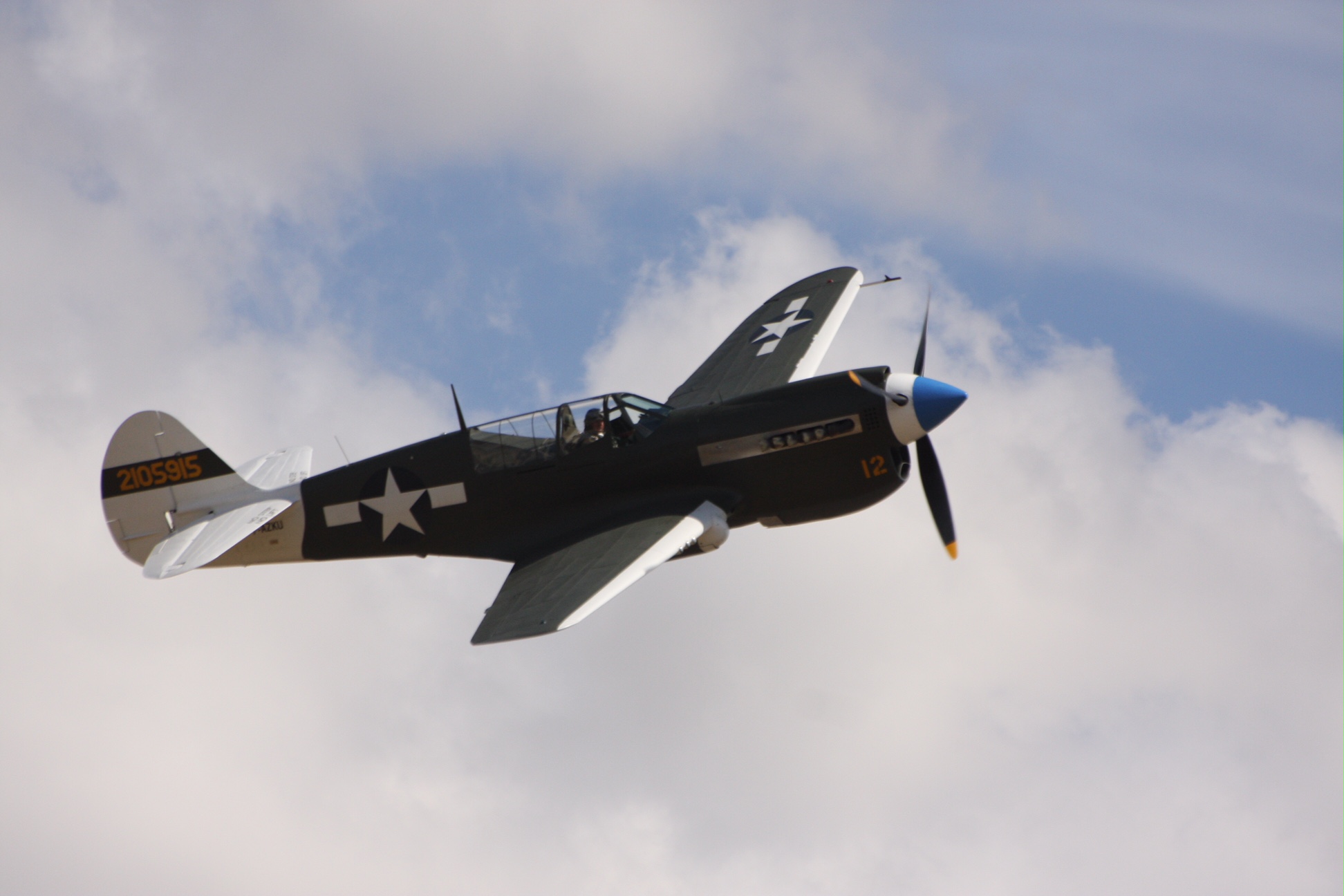 Flying Legends Duxford. Curtiss Hawk.