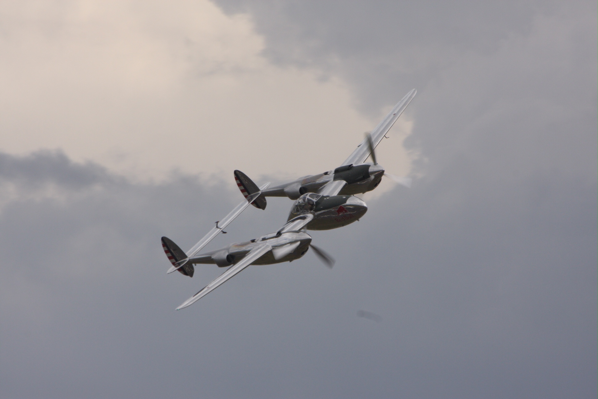 Flying Legends Duxford. Lockheed Lightning. Beautiful aeroplane.