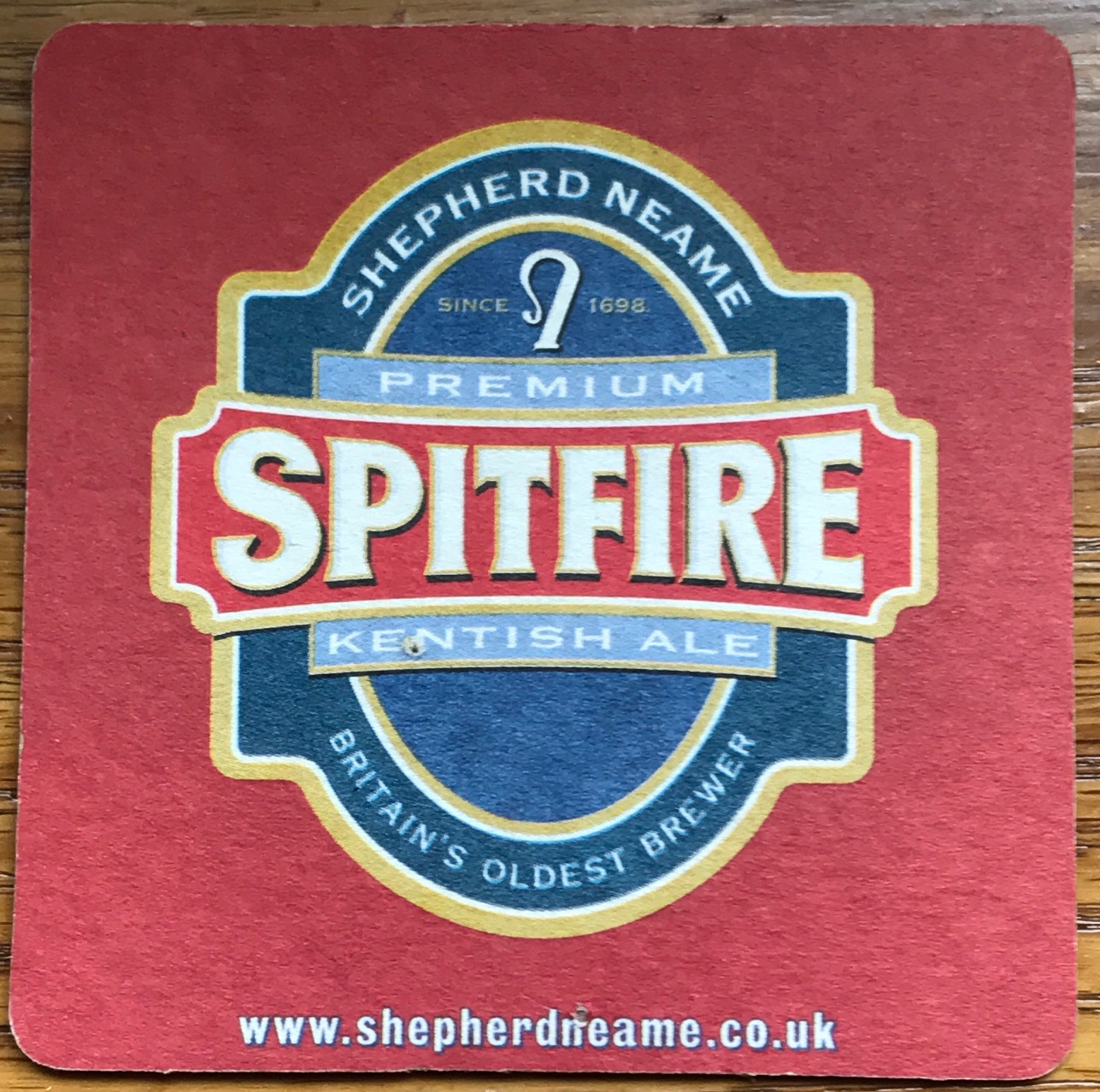 Spitfire: Premium Kentish Ale.