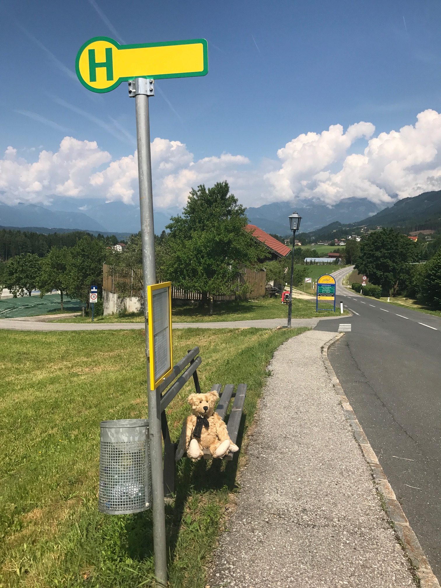 Trainspotter:Waiting for the bus.