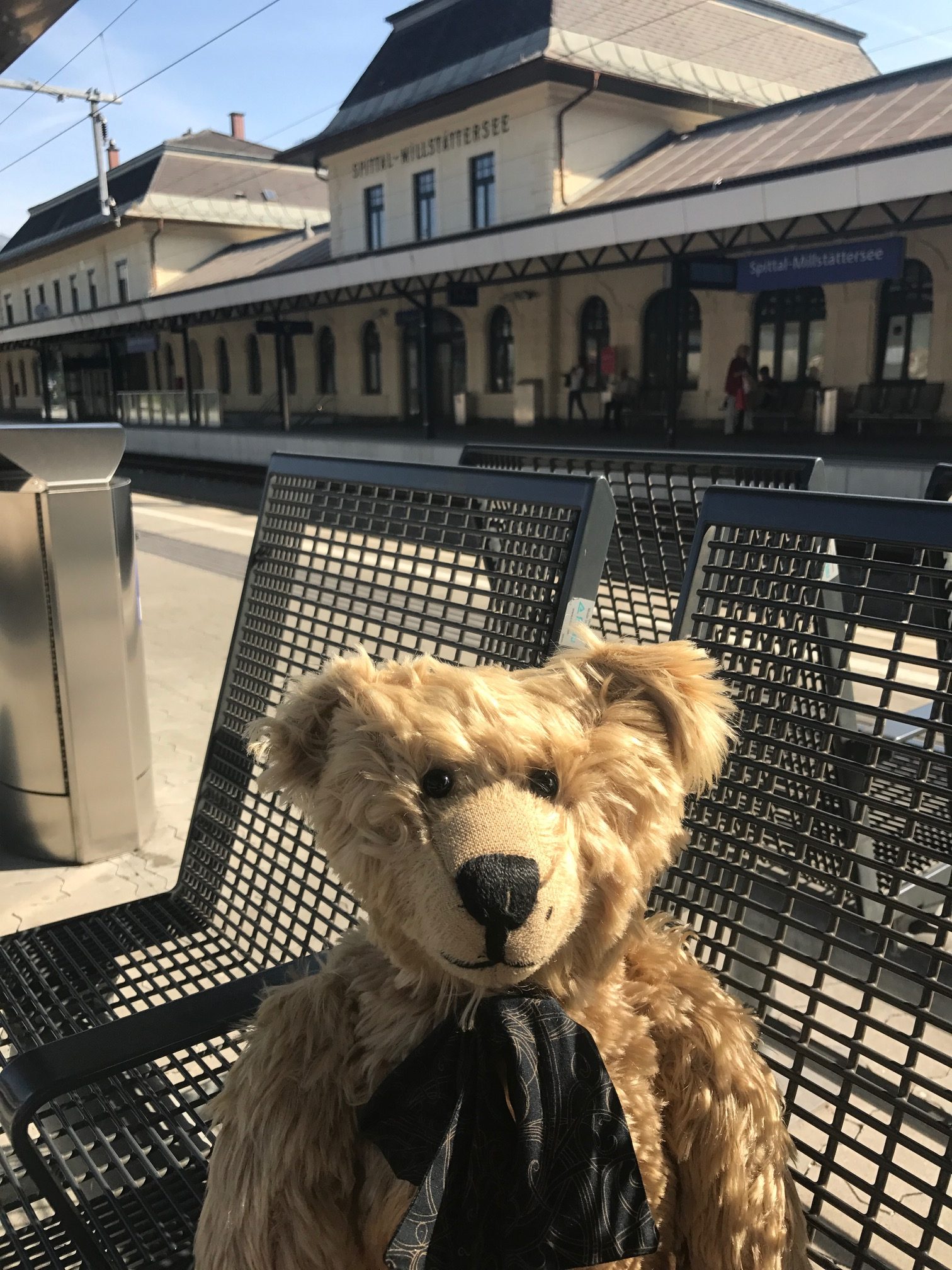 Trainspotter: Spittal Millstattersee station.