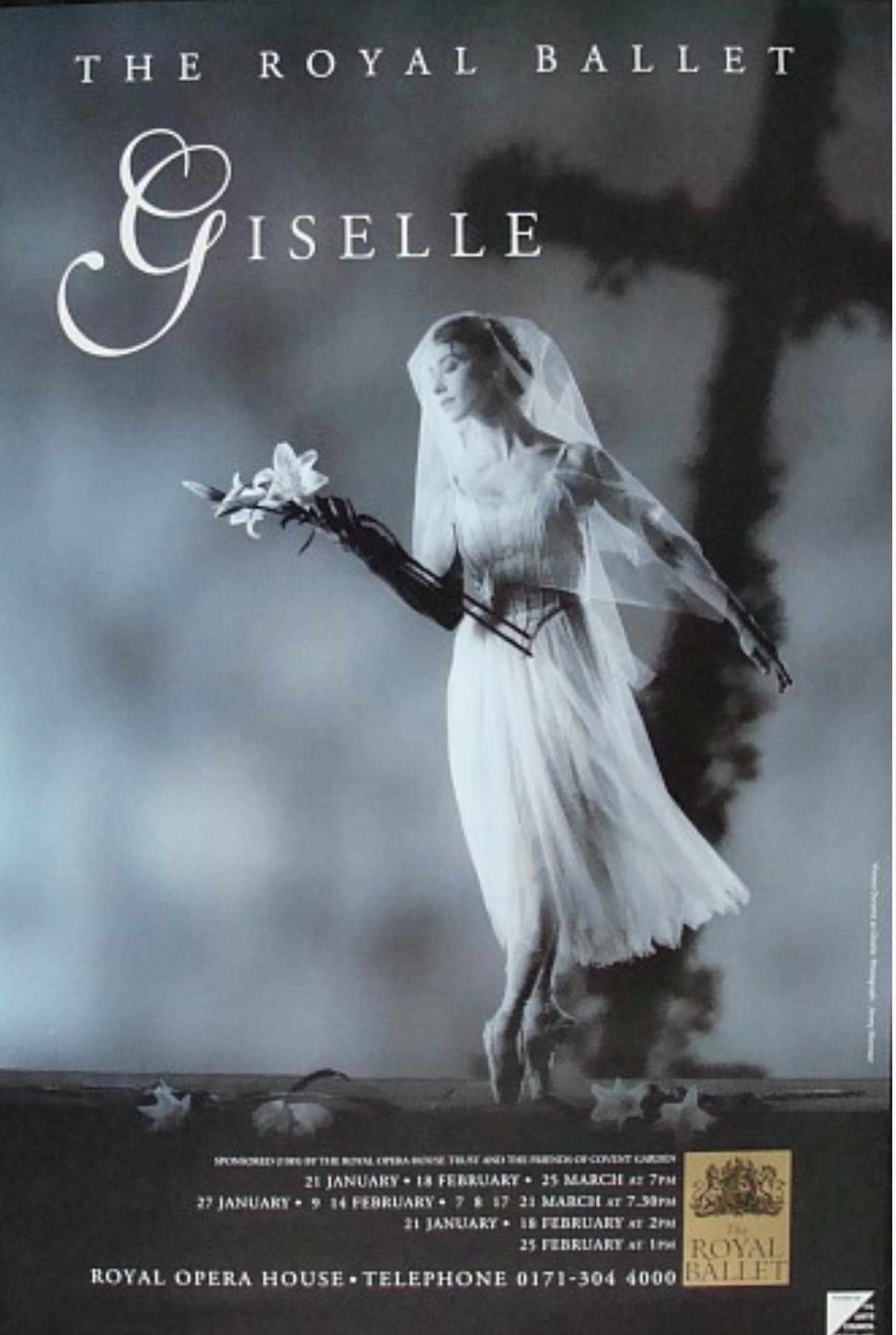Giselle Eagle: Royal Ballet poster.
