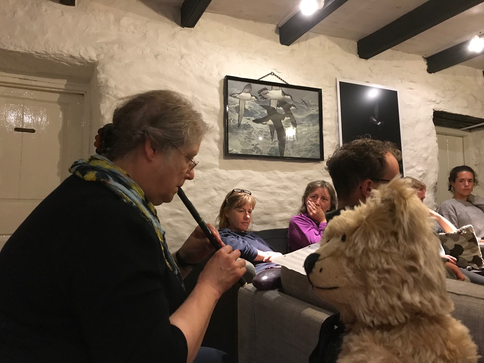 Kate Strudwick: Enjoying a Musical Evening.