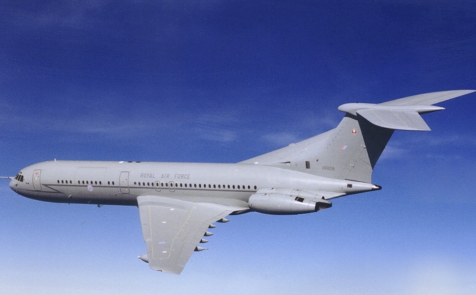 Brooklands: As a civilian airliner the VC10 had a relatively short life, but the RAF (seen here) flew them in a variety of roles for fifty years. Right up to 2012.