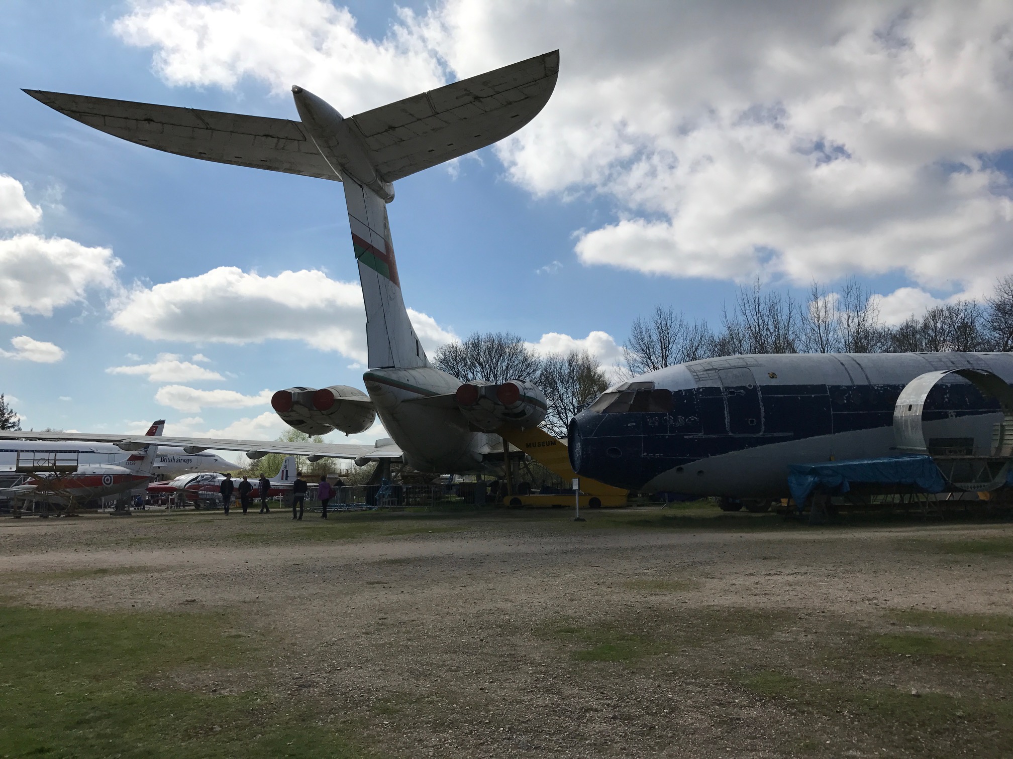 Brooklands: One and a bit VC10s.