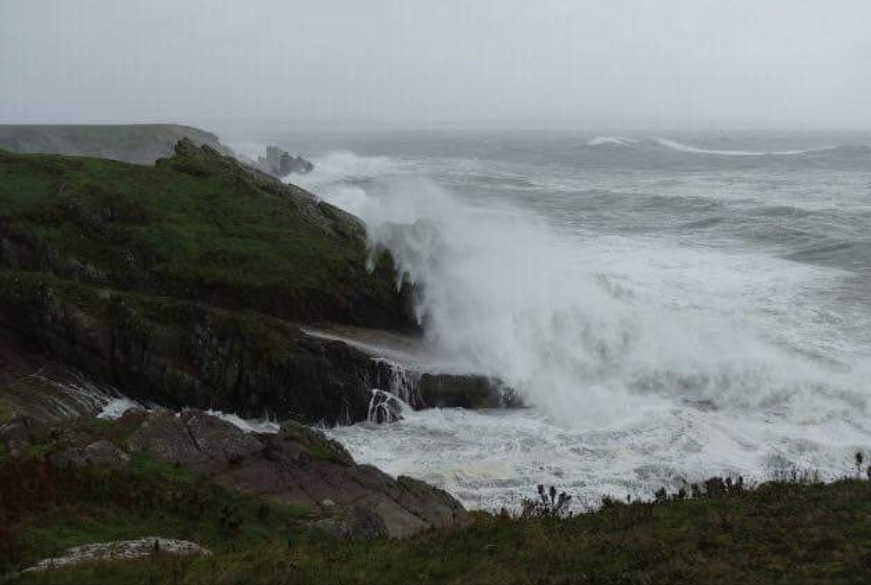 Little White Van: Stormy Waves.