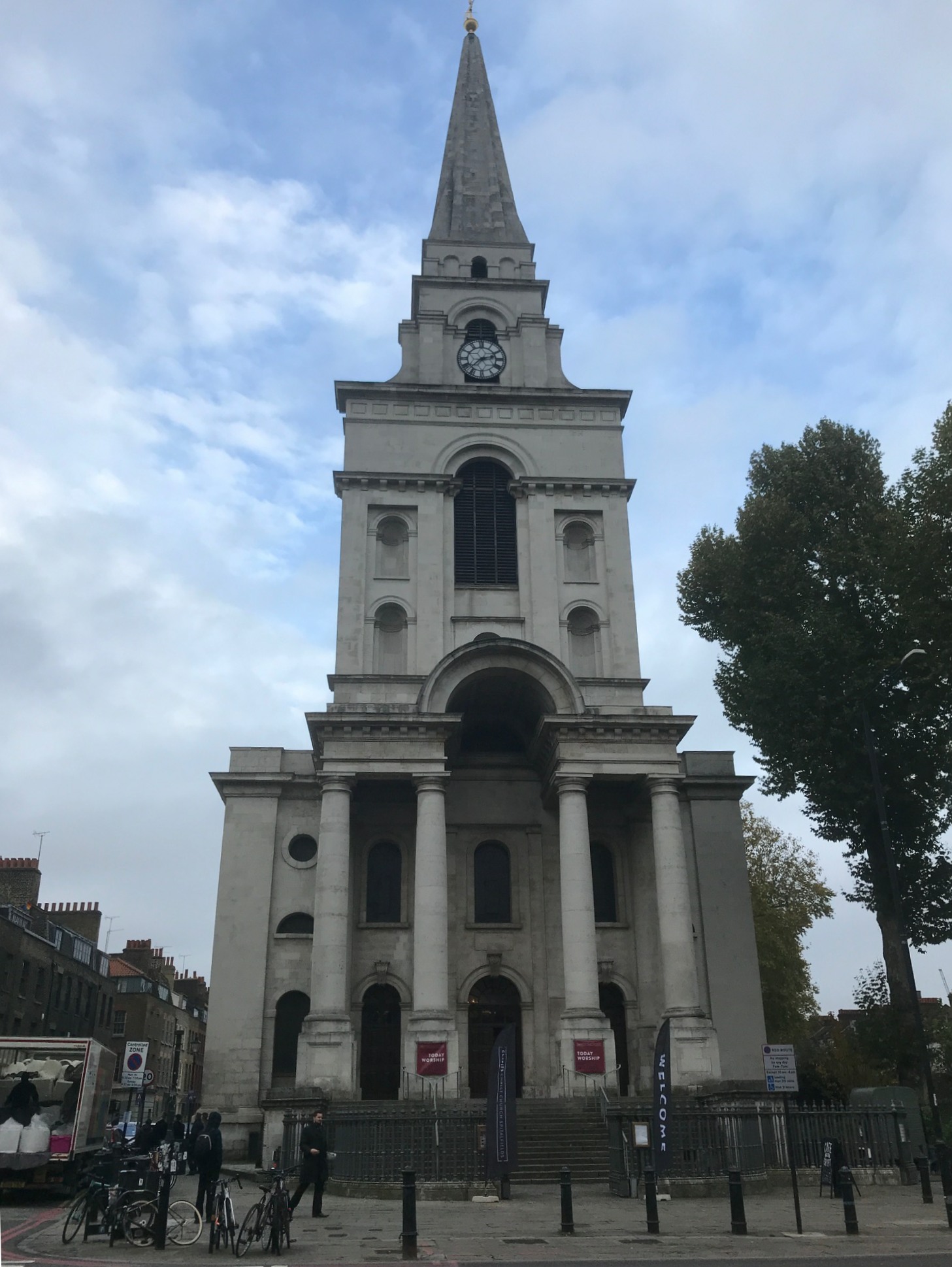 Private Evan Davies: Christ Church, Spitalfields.