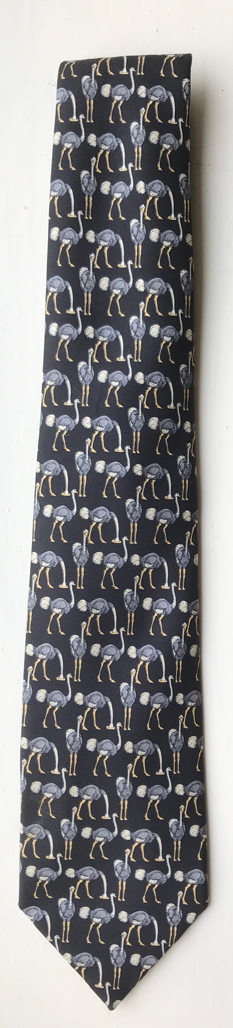 Ties: Ostriches.