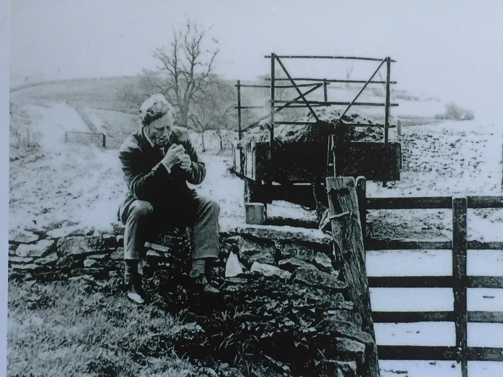 Cotswold Granny: Frank Mansell. Poet.