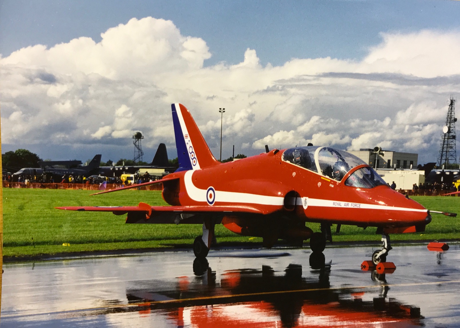 I Died Today: But as we all know. The sun will always follow the rain. One day. When it does, it's a photographers dream. Best picture of a Red Arrow ever.