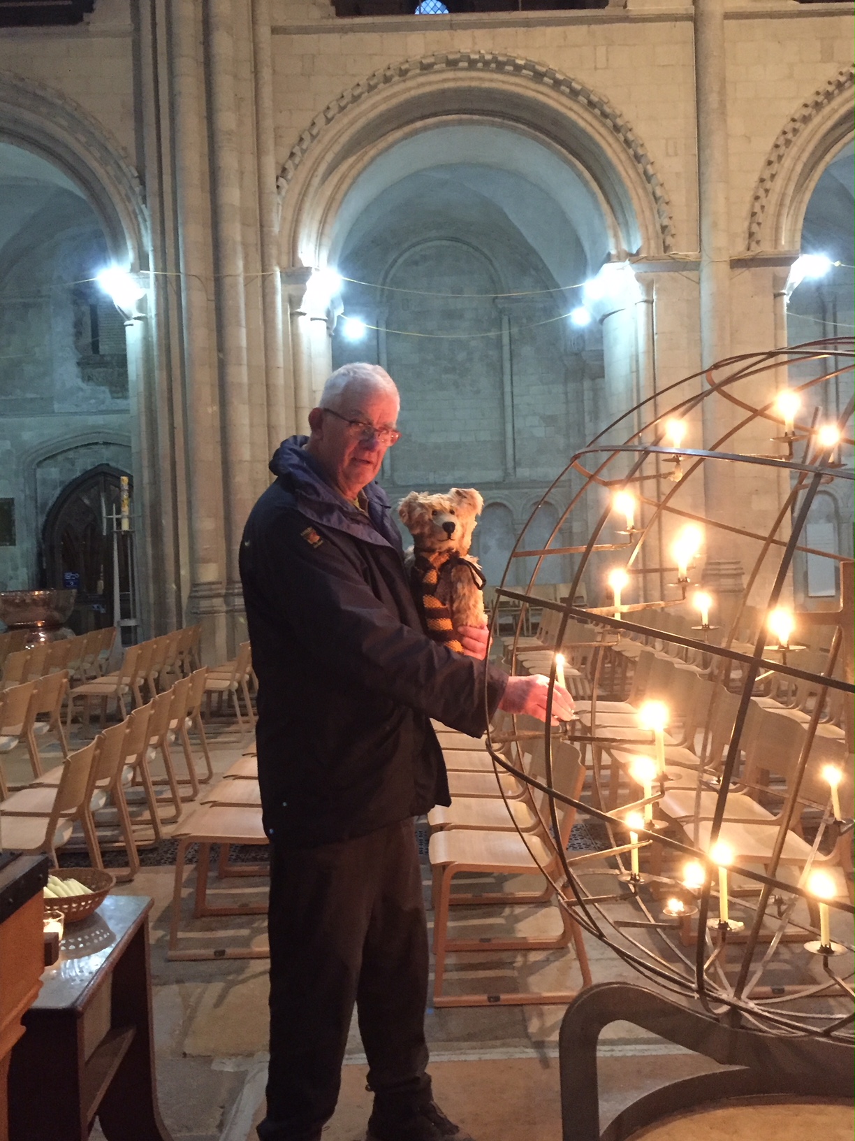 I Died Today: Lighting a Candle to Diddley in Norwich Cathedral.