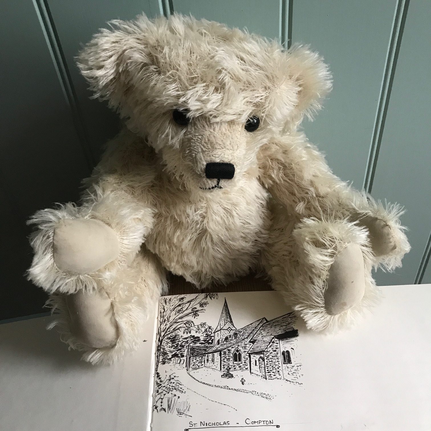 Little White Bear: Compton, Surrey (a Bobby drawing).