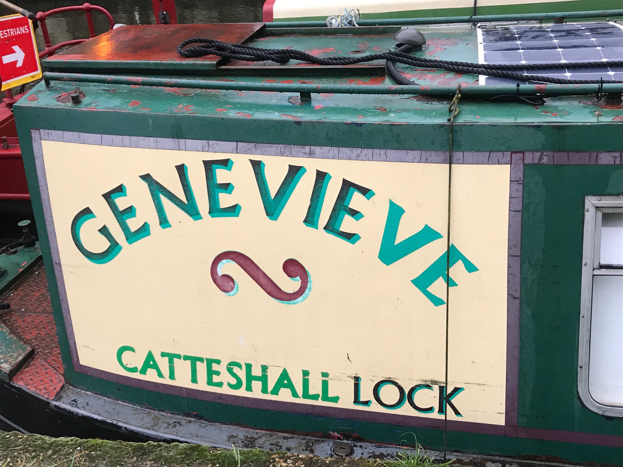 Bobby's Girl: “Genevieve of Cattershall Lock”. And he thought of Layla.