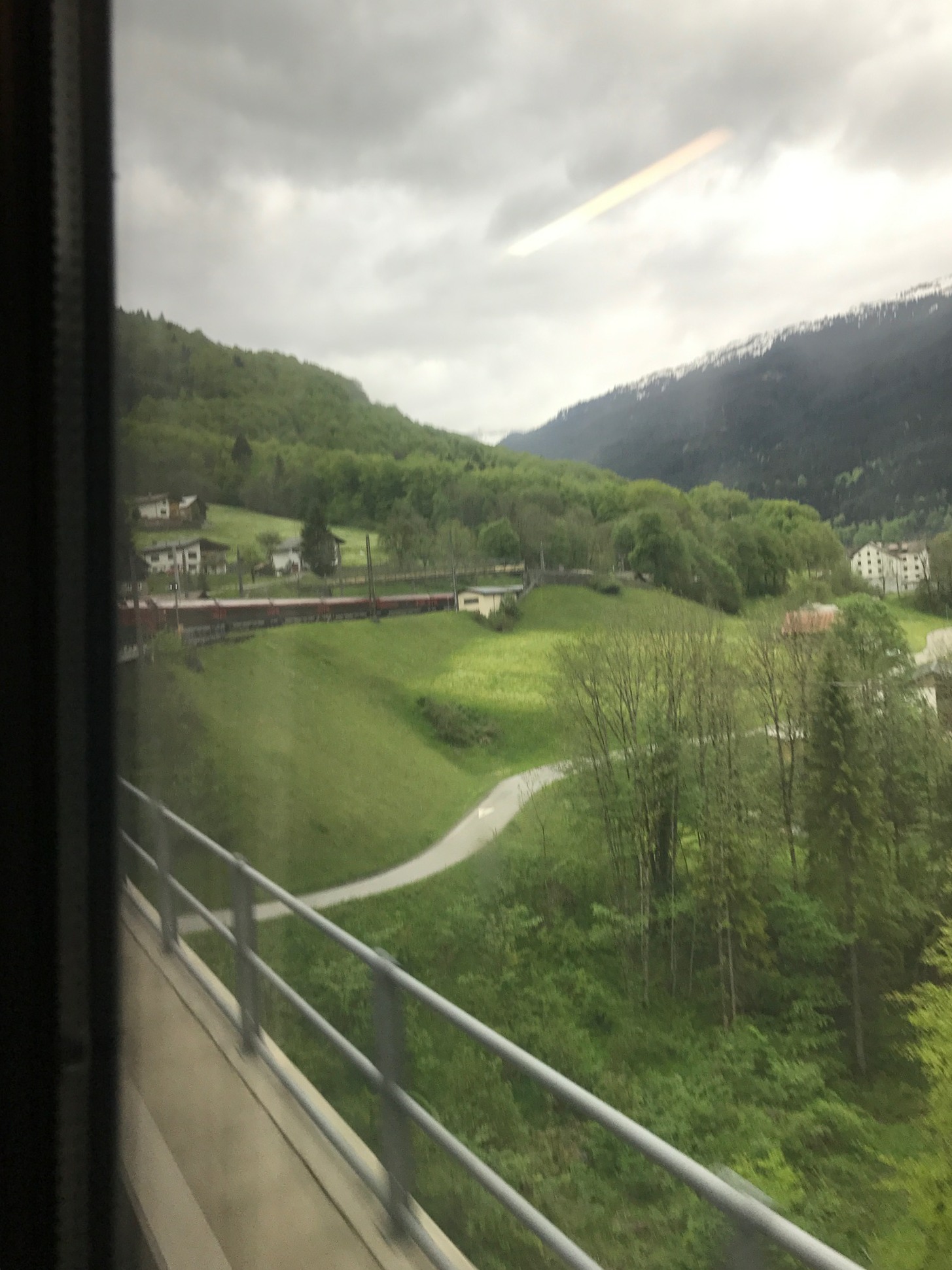 Salzburg: Snaking through the landscape.