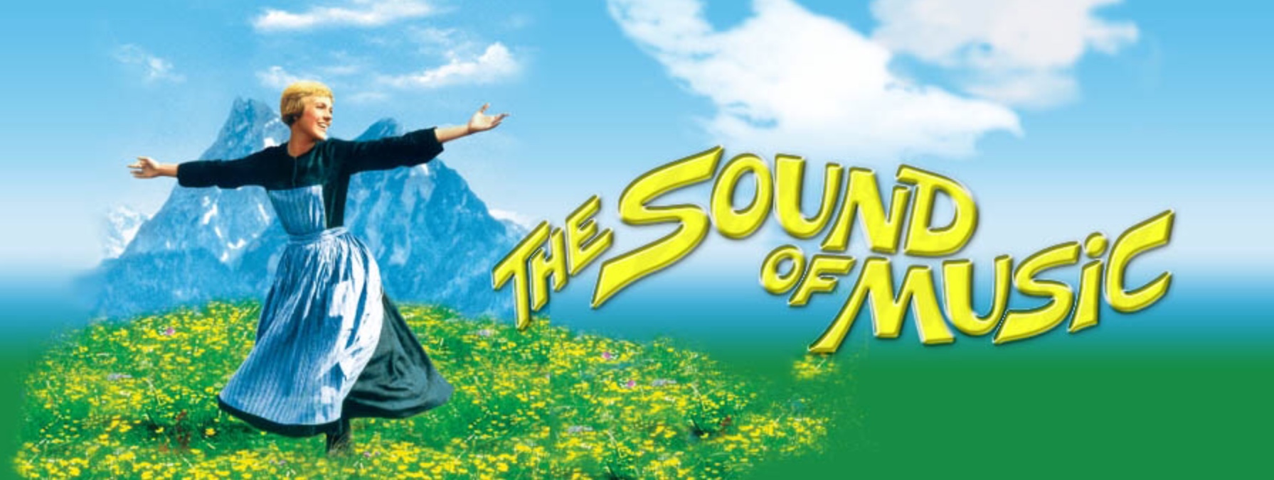 Salzburg: The famous "Sound of Music" film poster.