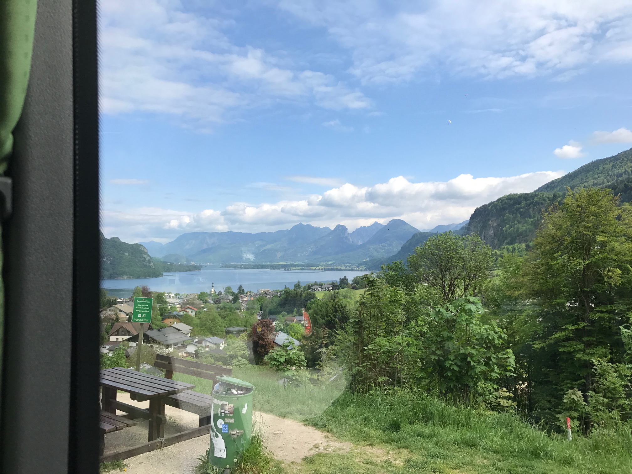 Salzburg: On we went, through glorious mountain countryside to...