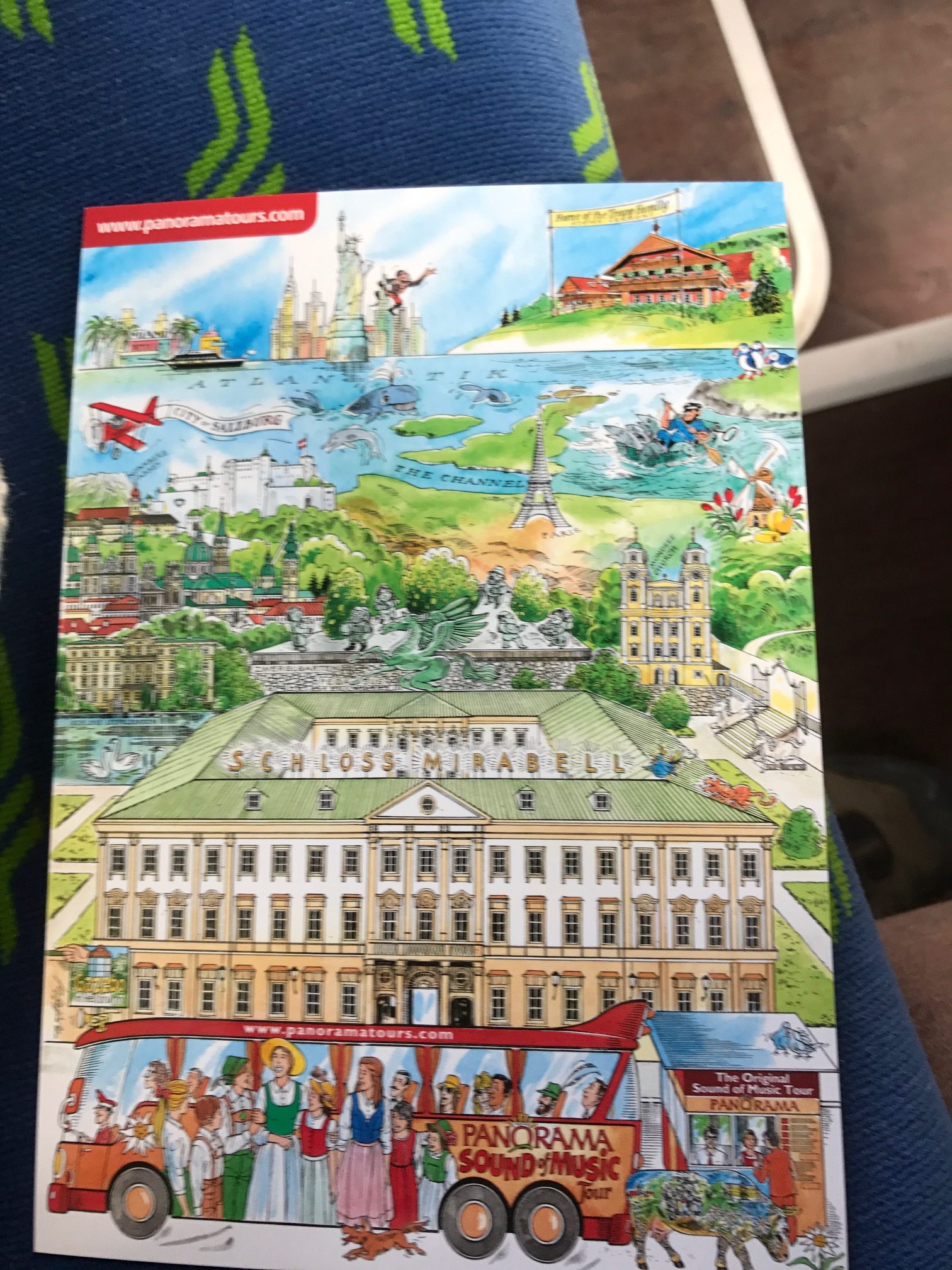 Salzburg: The souvenir card...