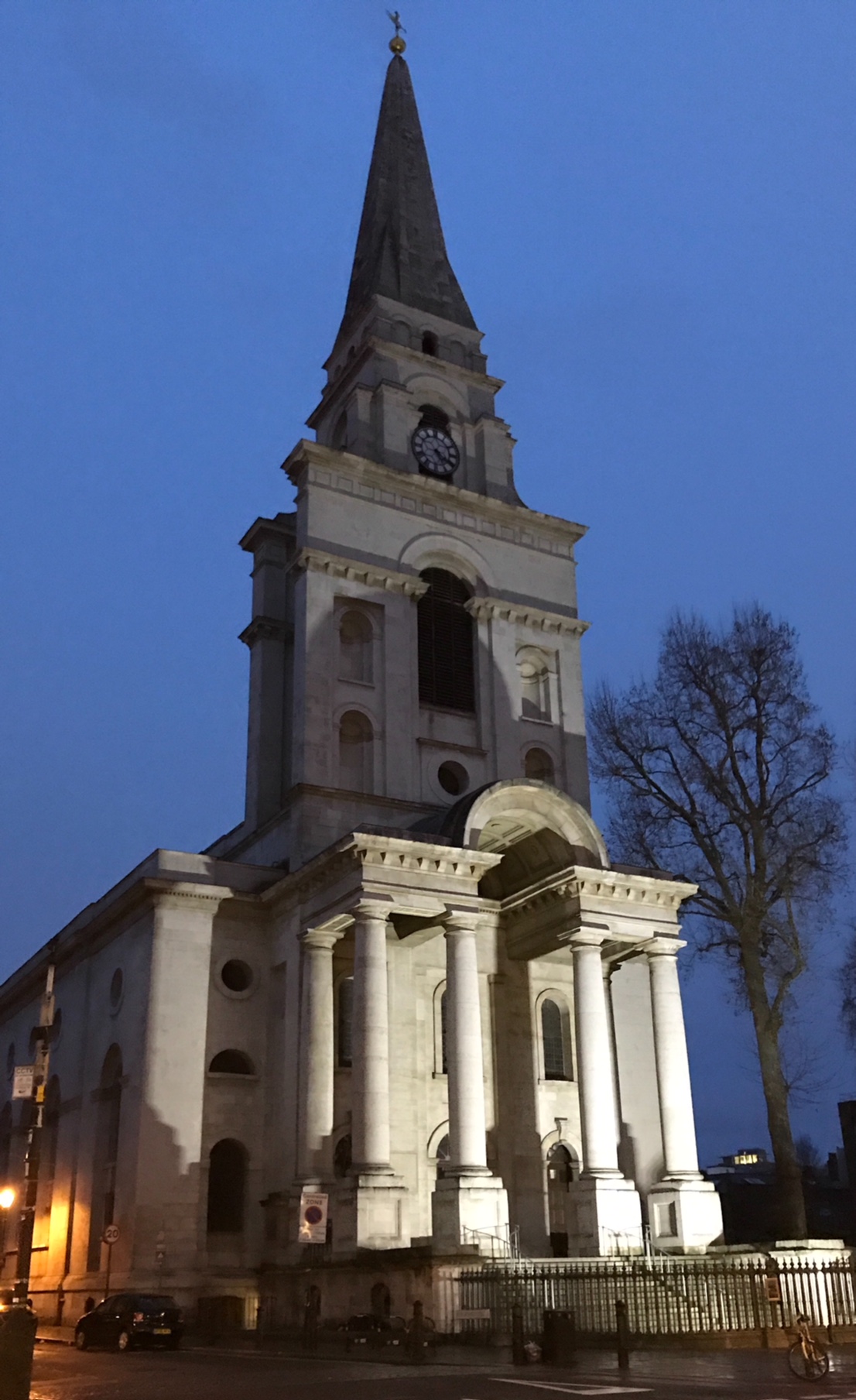 Christmas Day. Christ Church Spitalfields.